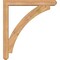 Ekena Millwork Thorton Craftsman Smooth Bracket w/ Offset Brace, Western Red Cedar, 5 1/2"W x 36"D x 40"H BKT0604X36X40THR04SWR - alternate 4